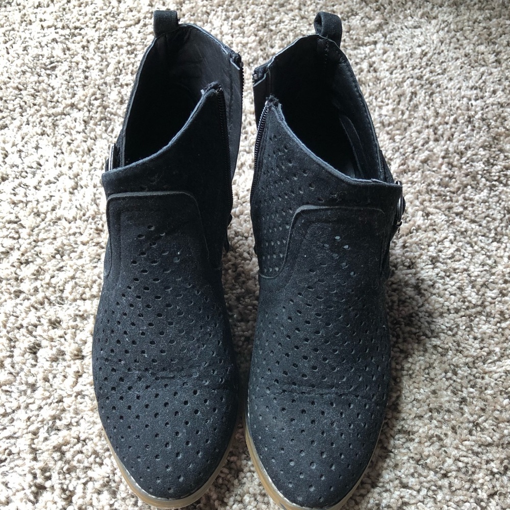 Black booties